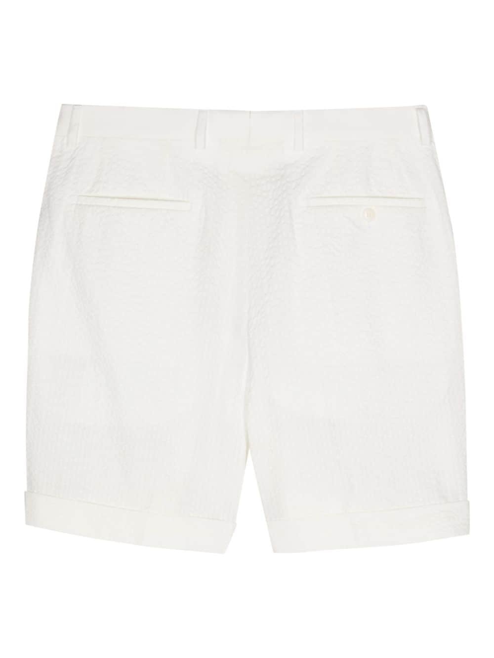 seersucker chino shorts - 2