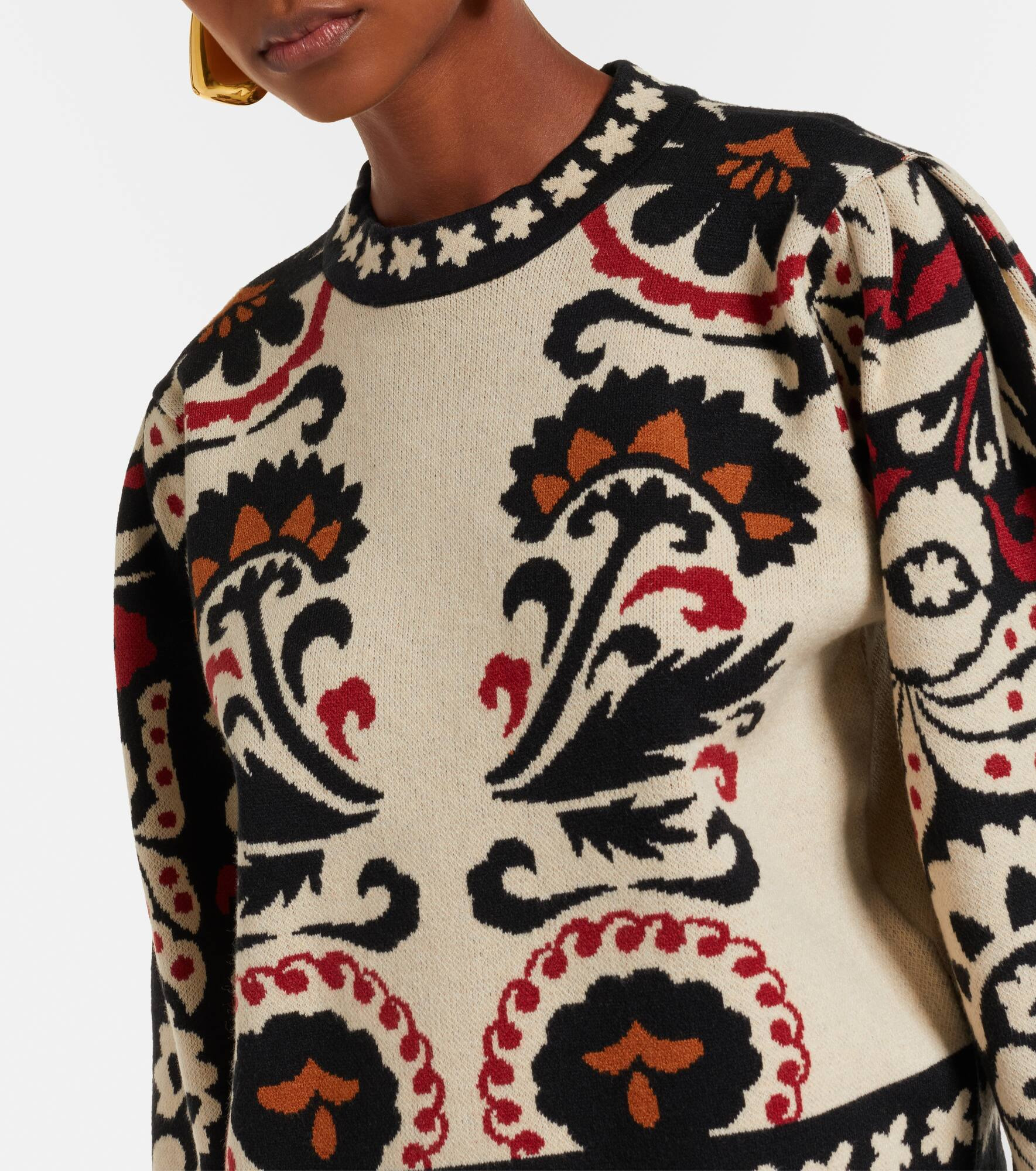 Tapestry Stripes jacquard sweater - 4