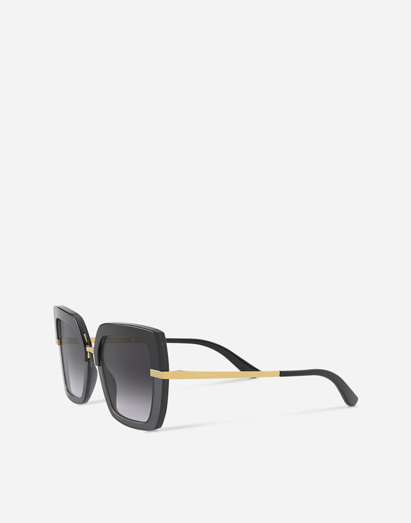 Dolce & Gabbana Half print sunglasses outlook