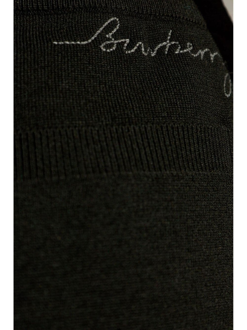 embroidered-logo knitted track pants 5