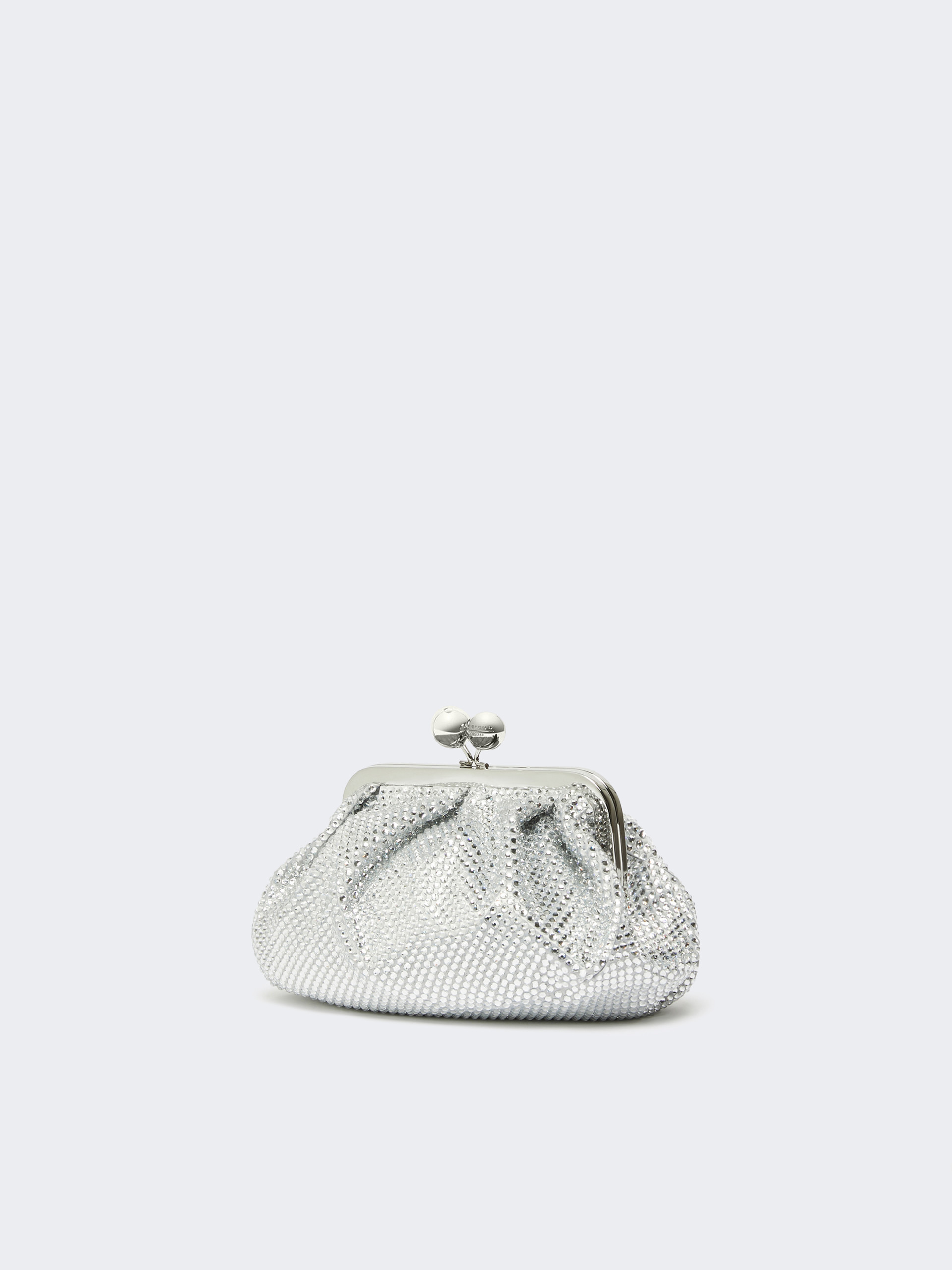 EMY Small Pasticcino Bag in satin with rhinestones - 2