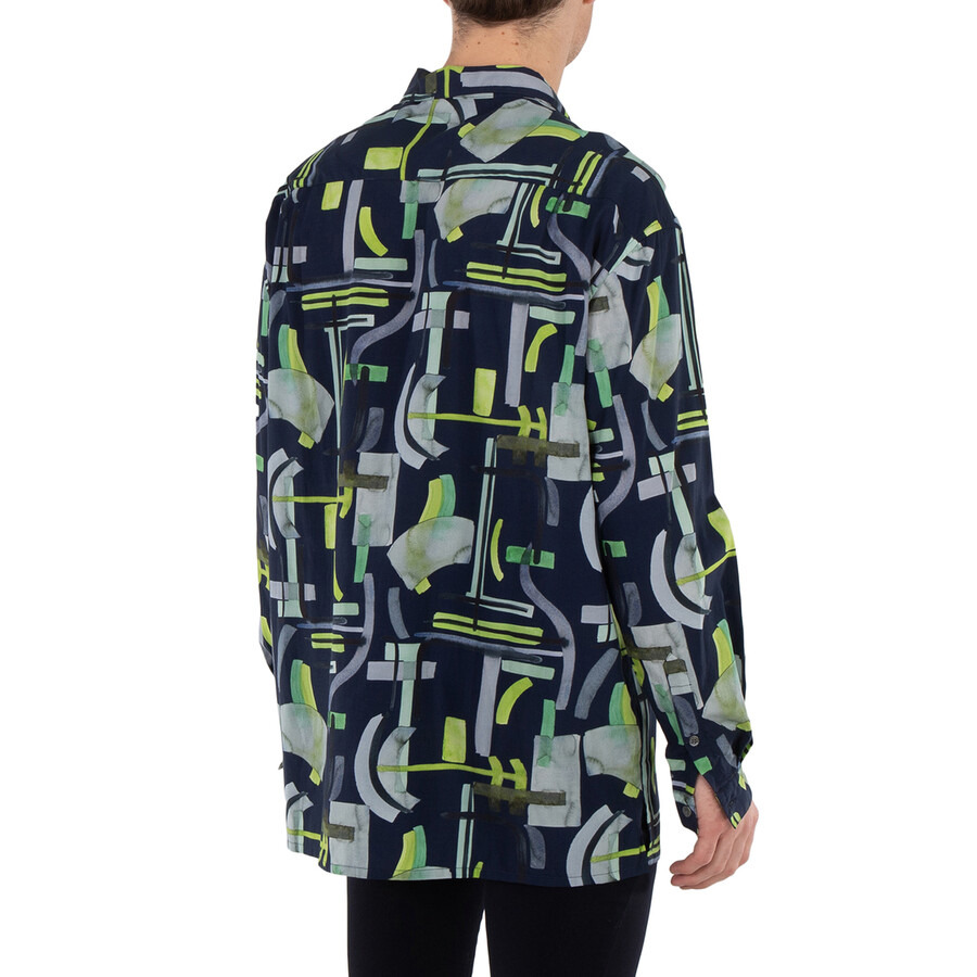Emporio Armani All-Over Pattern Long Sleeved Shirt - 5