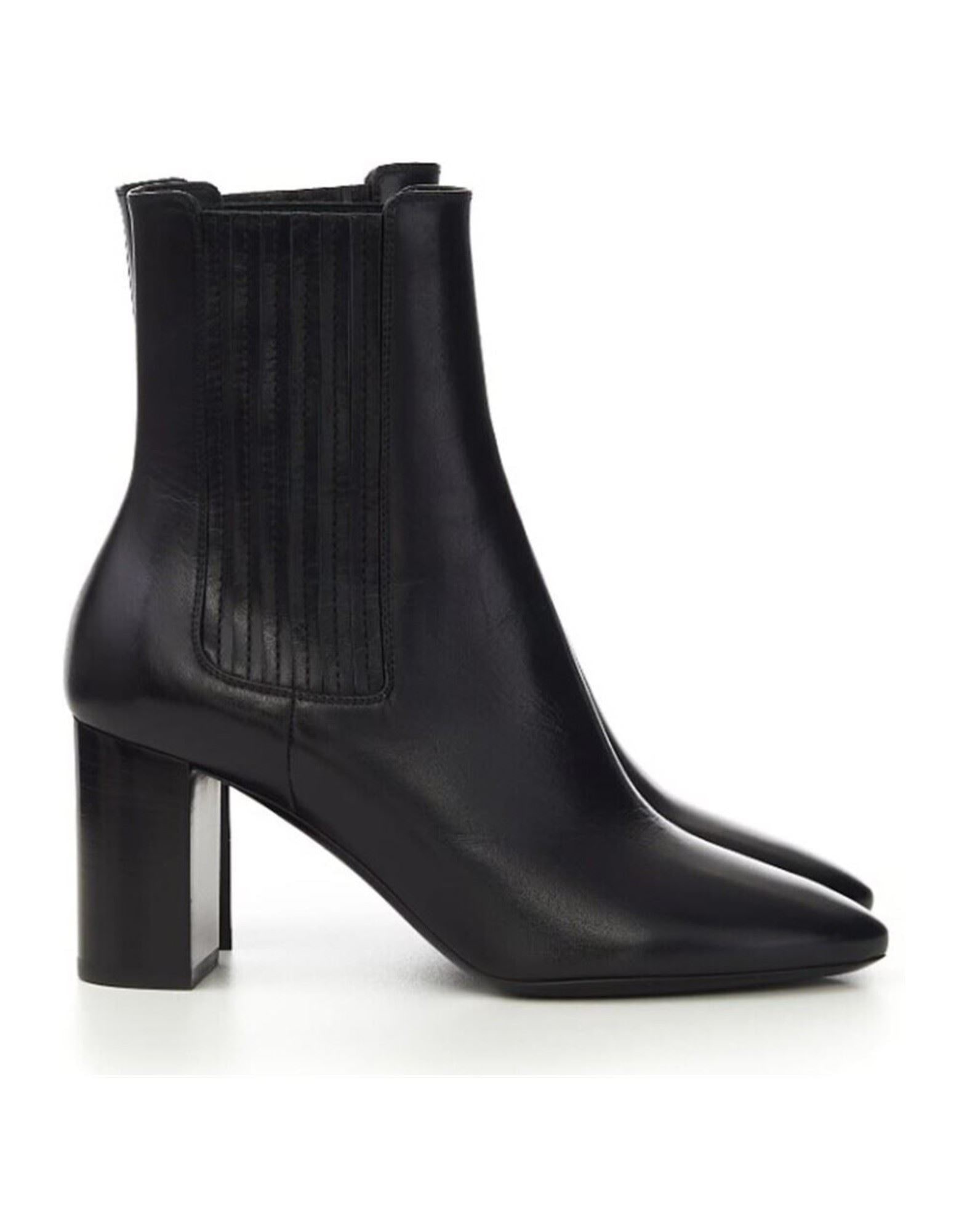 Black Women's Ankle Boot - 1