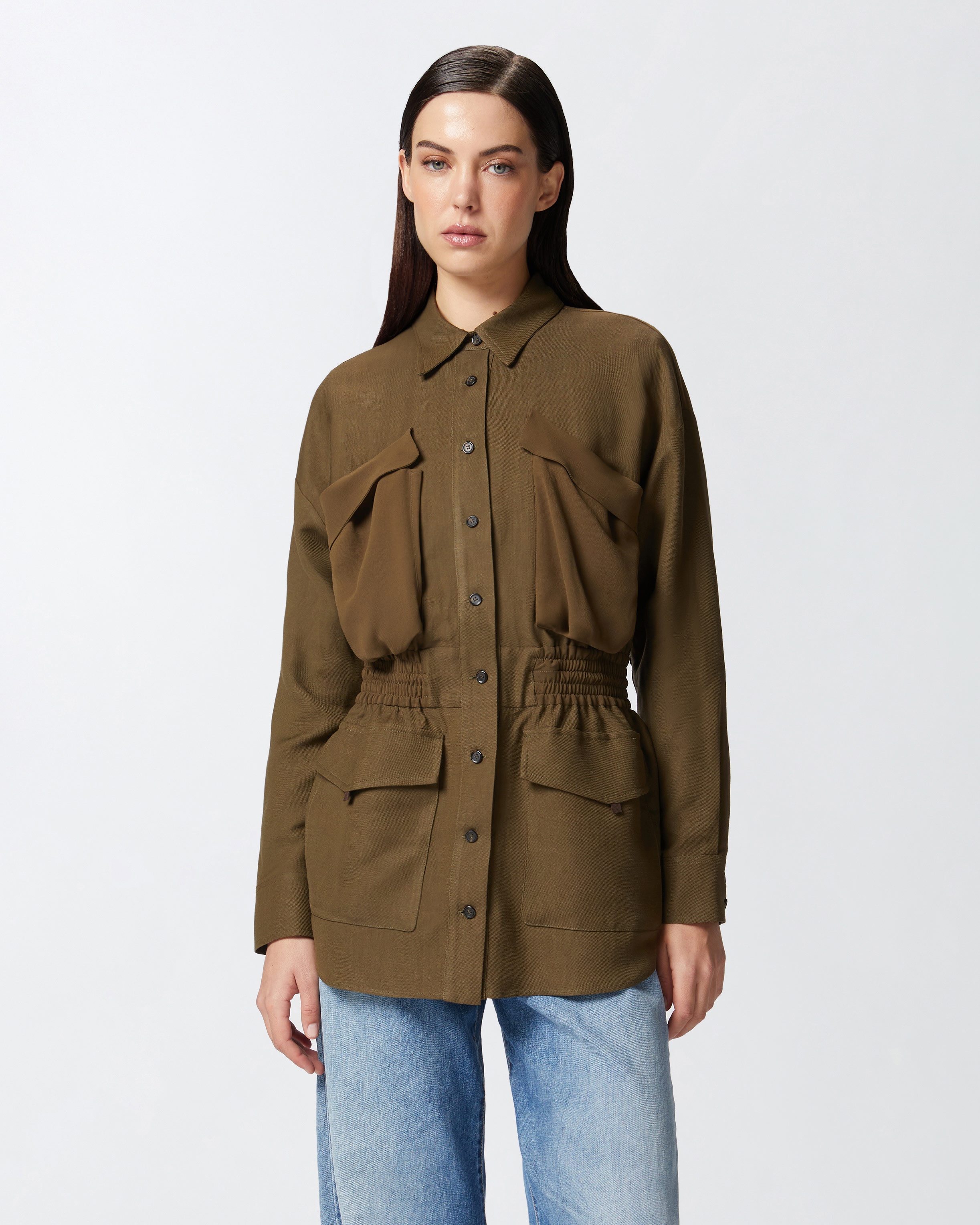 LIGHTWEIGHT SHACKET WITH POCKETS - 2