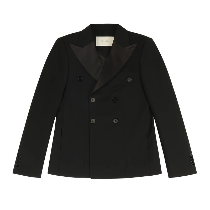 MASON TAILORED JACKET BLACK WOOL 1