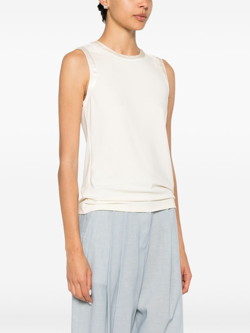 sleeveless crew-neck top 3