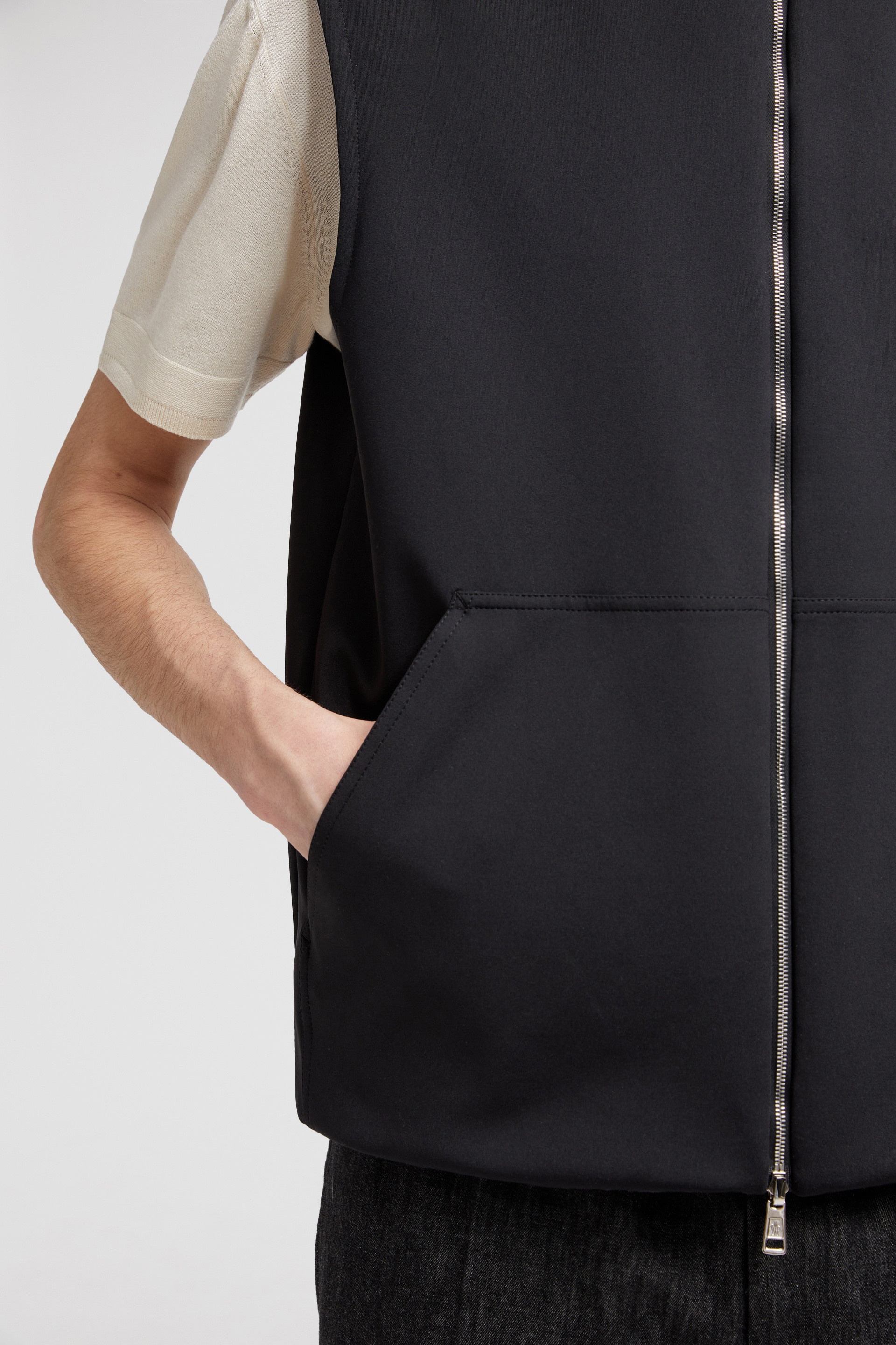 Reversible Padded Cotton Vest - 8