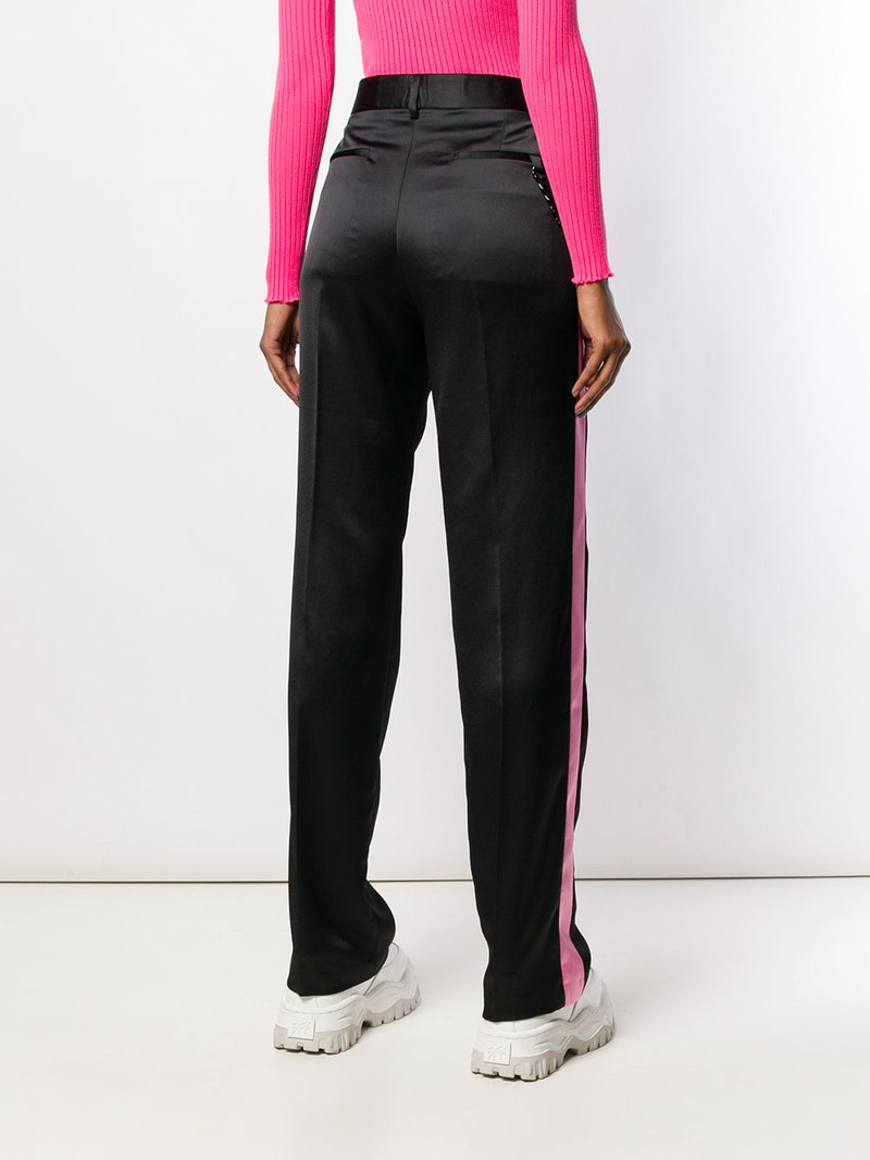 colour-block straight legs 4