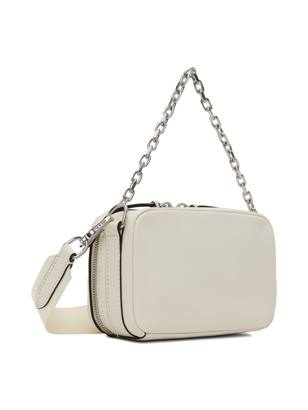 White Cami Chain Camera Bag - 3