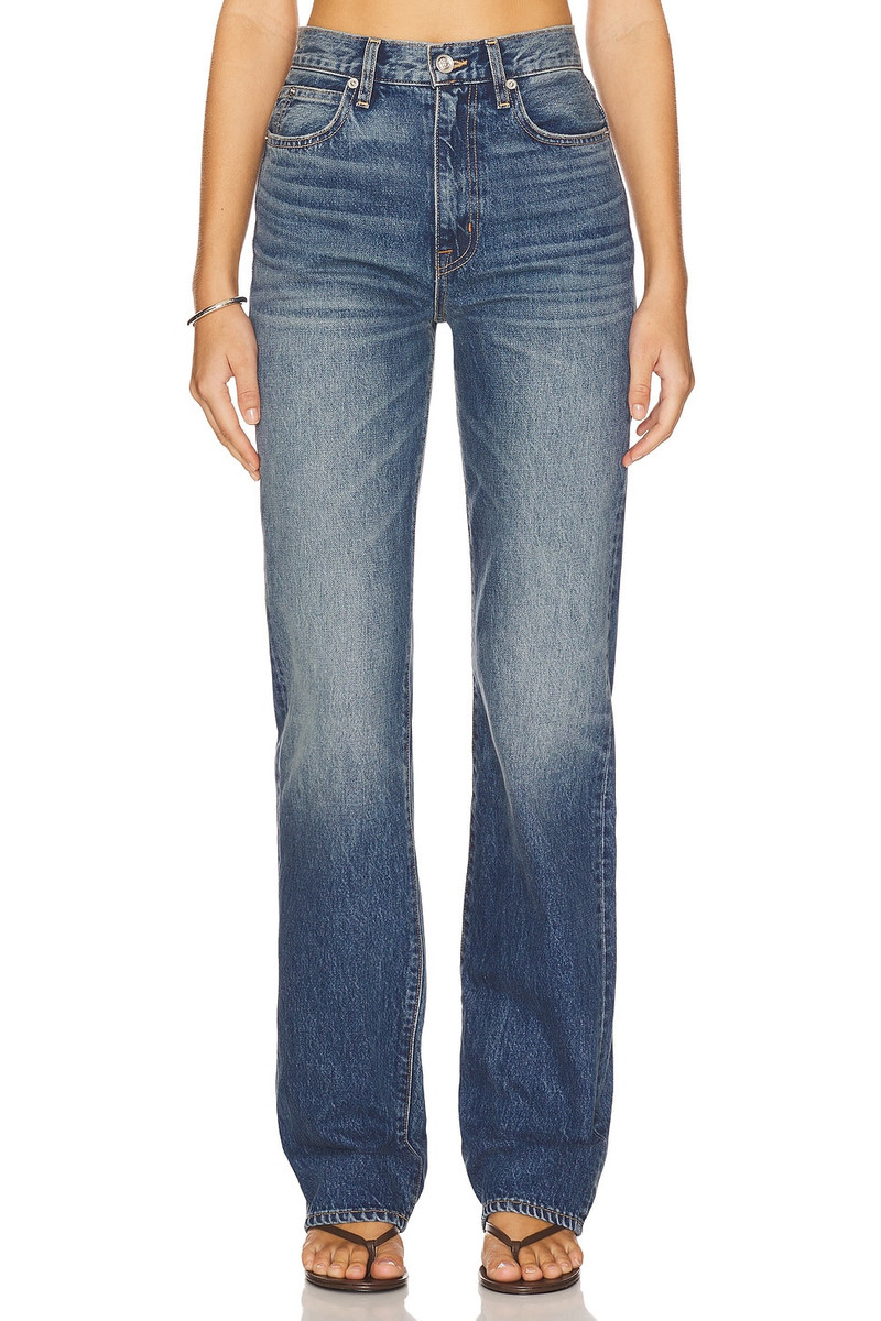 London Turn Up Straight Jeans 1