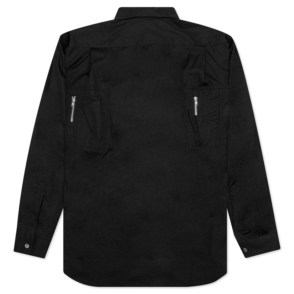 COMME DES GARCONS SHIRT MEN'S WOVEN - BLACK - 2