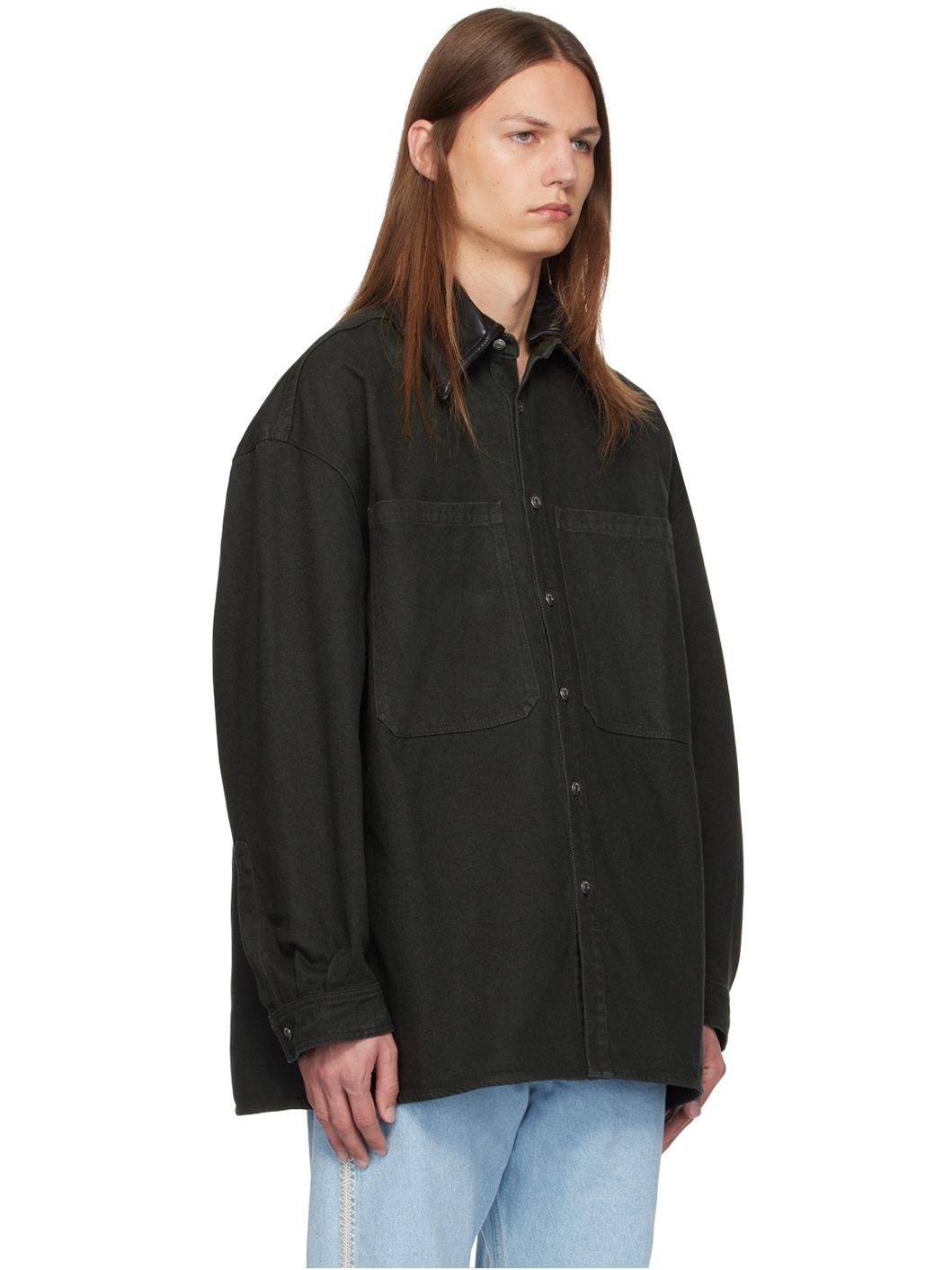 Black Beaux Denim Shirt - 2