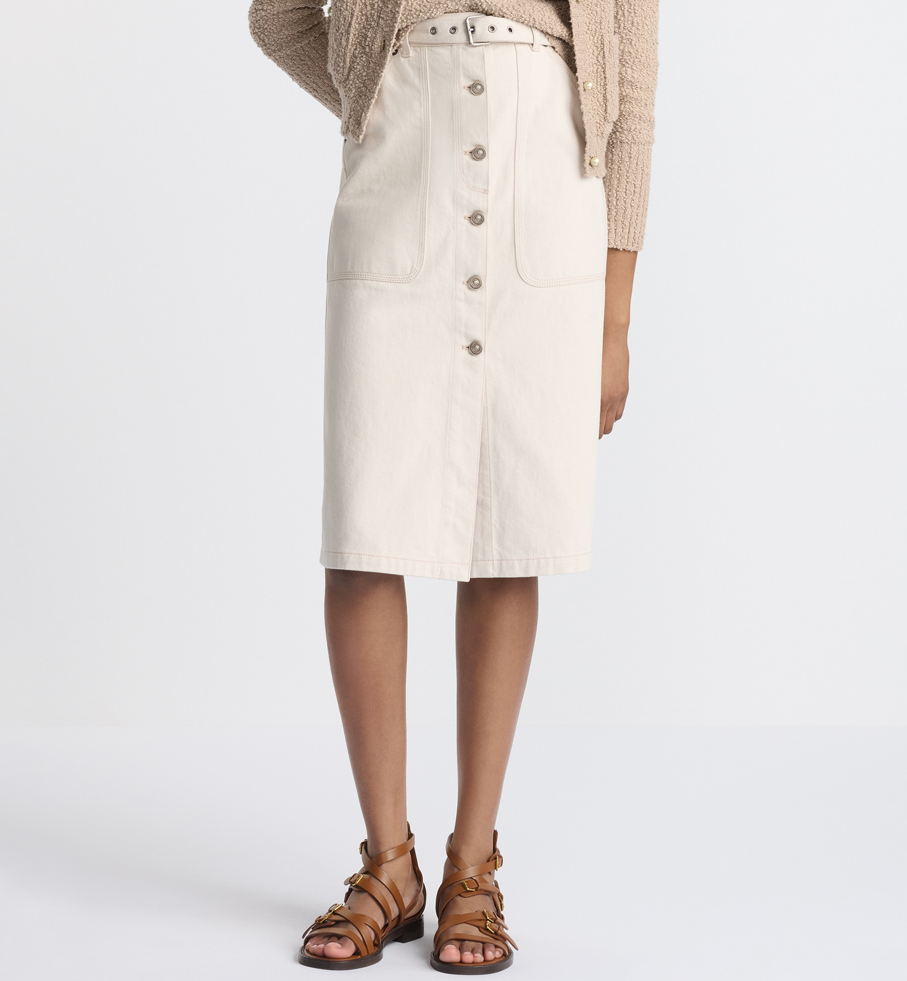 Belted Skirt - 4