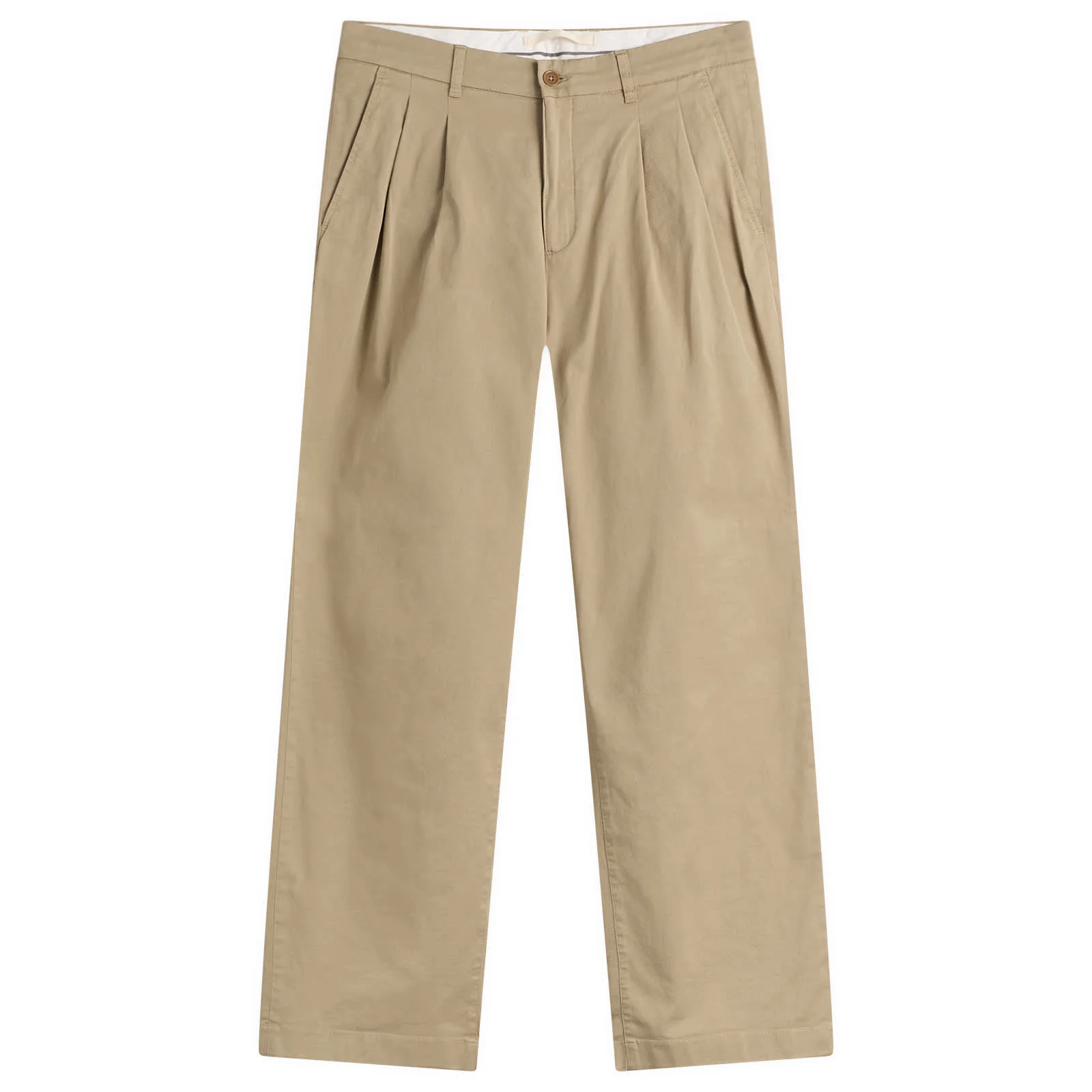 Norse Projects Hestur Relaxed Twill Pleated Trousers - 1
