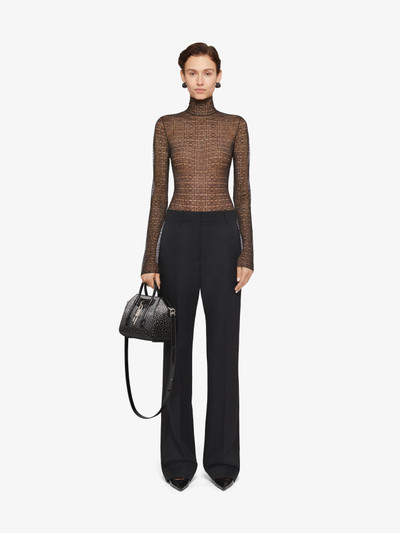 Givenchy BODYSUIT IN 4G LACE WITH RHINESTONES outlook