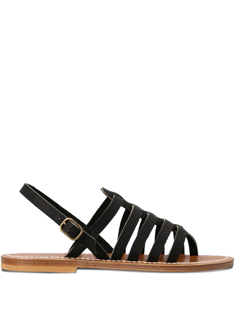 Homere leather ankle-strap sandals 1
