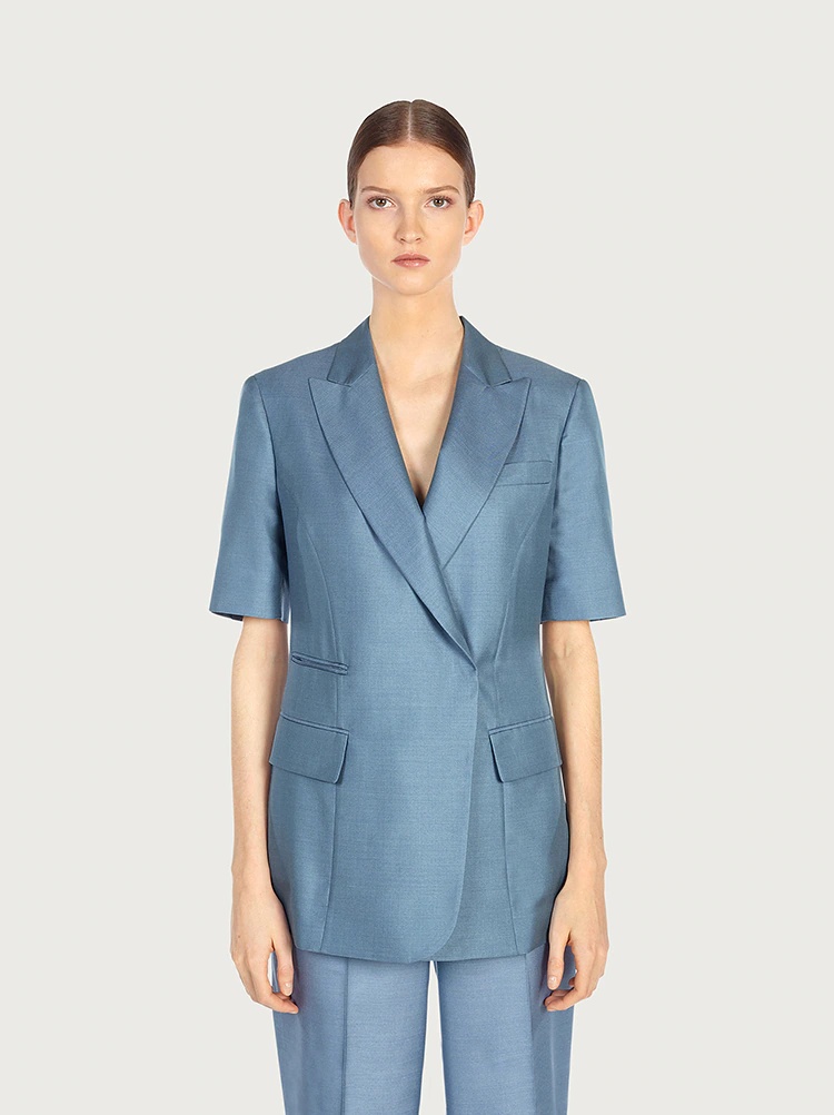 SILK BLAZER - 2