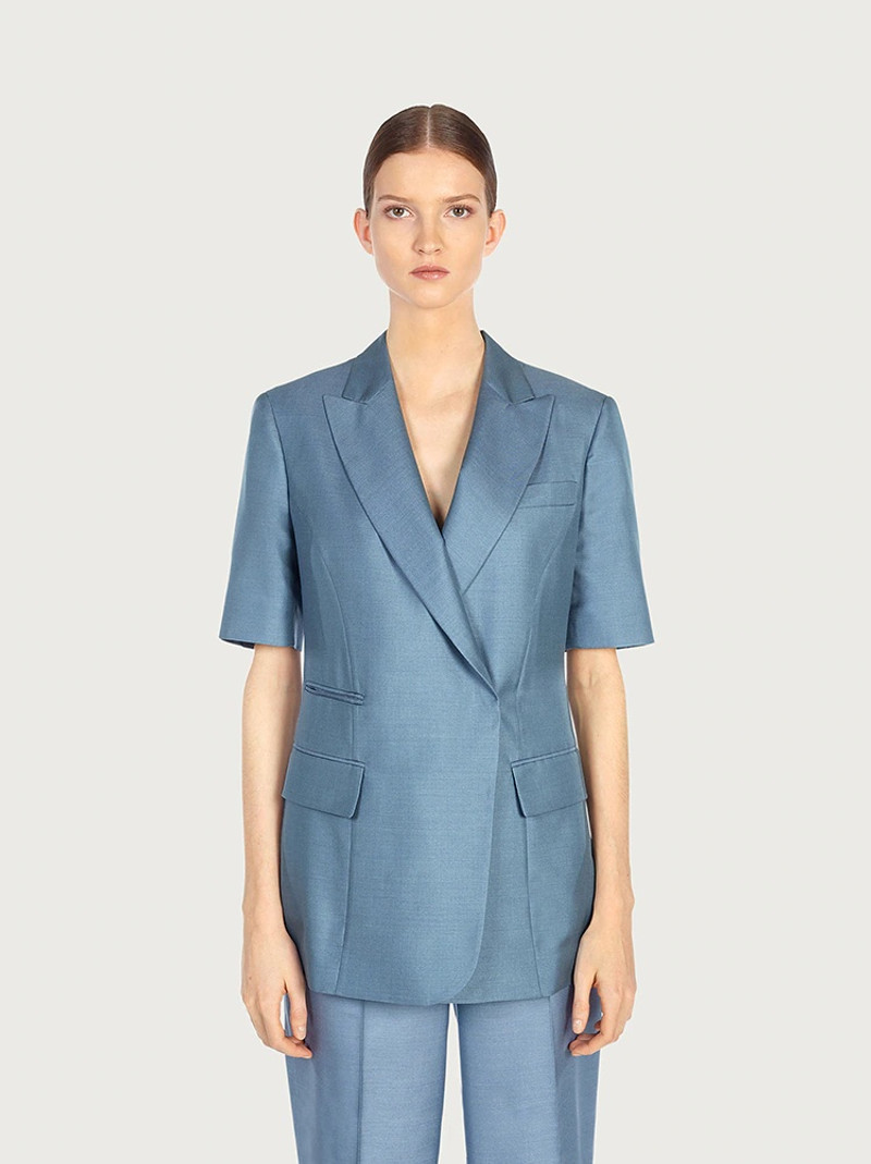 FERRAGAMO SILK BLAZER outlook
