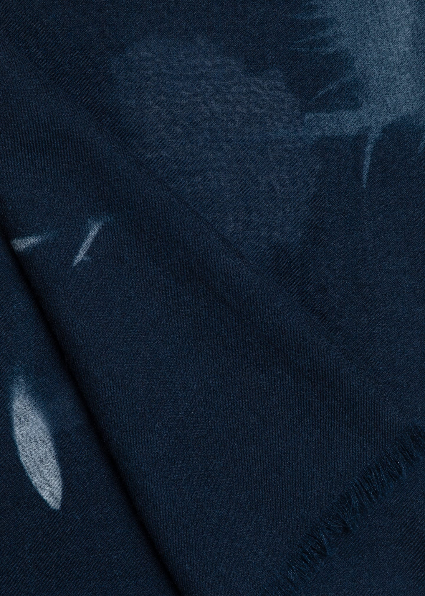 Wildflower Print Cashmere Scarf - 2