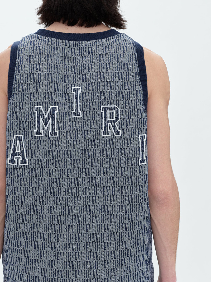 AMIRI JACQUARD BBALL JERSEY 6