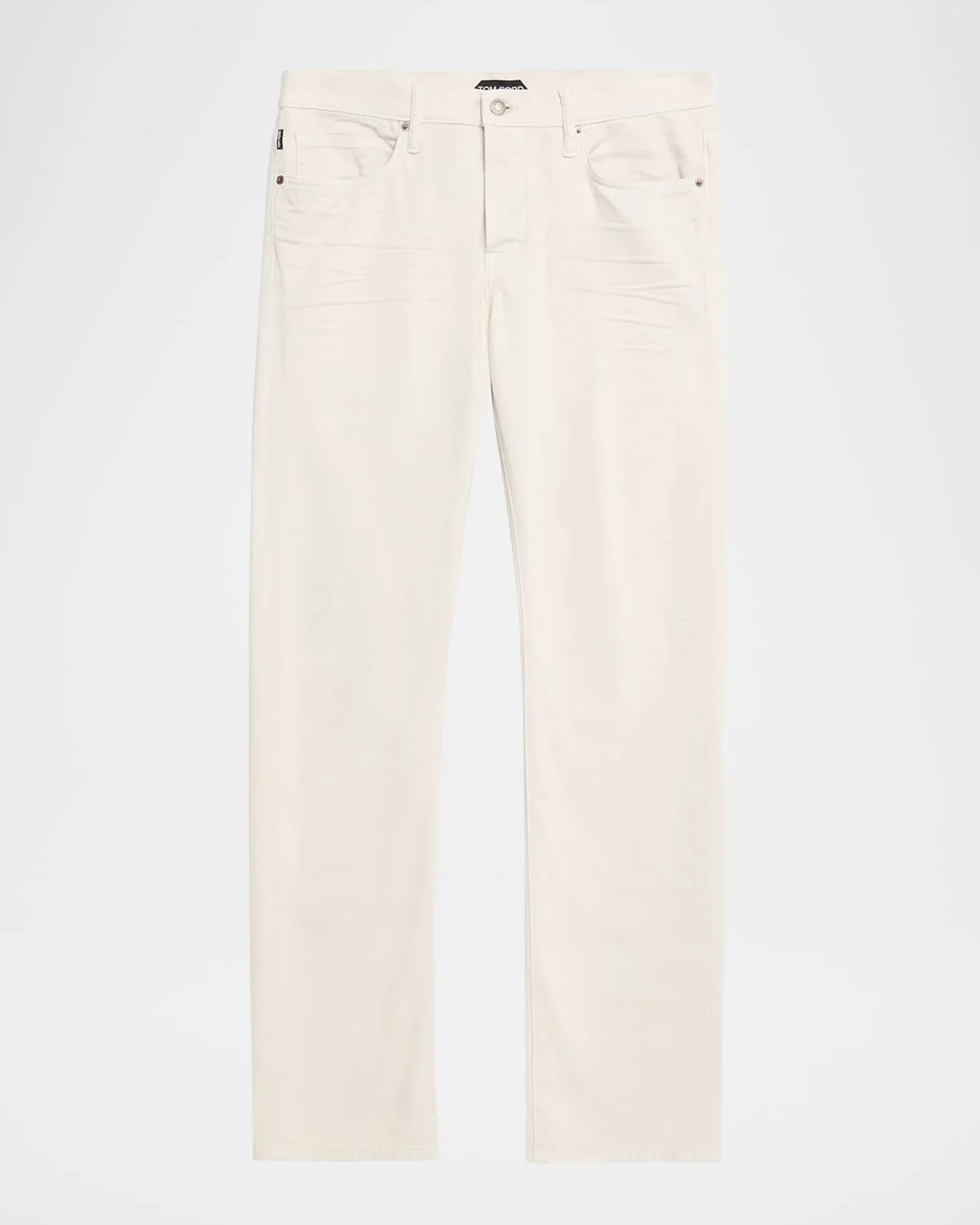 Men's Stretch-Twill Straight-Fit Pants - 1