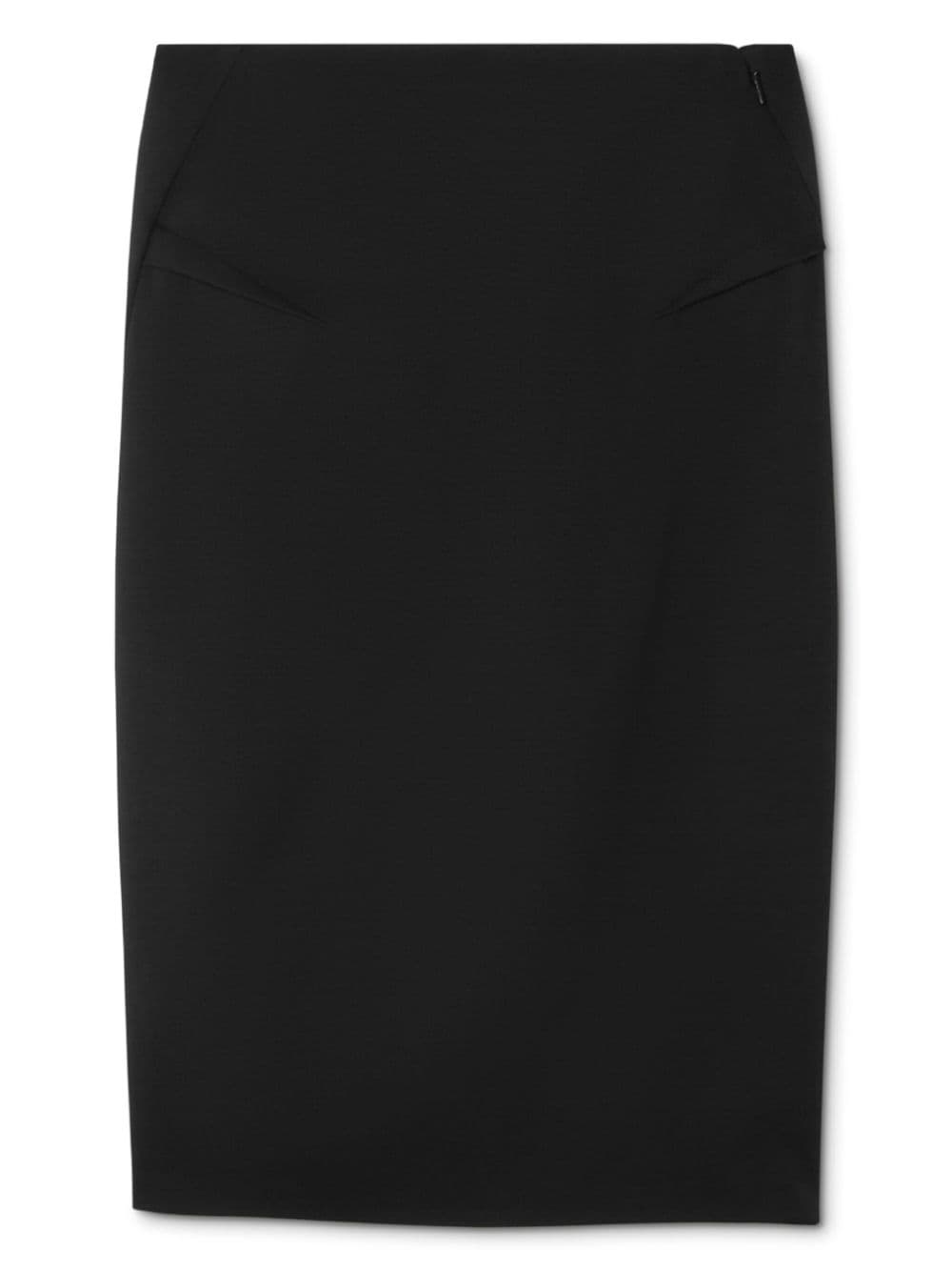 asymmetric pencil skirt - 2