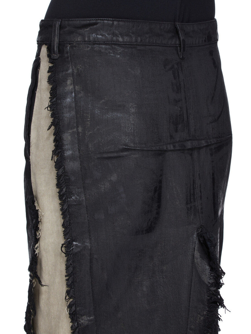 Concordians panelled maxi skirt 5