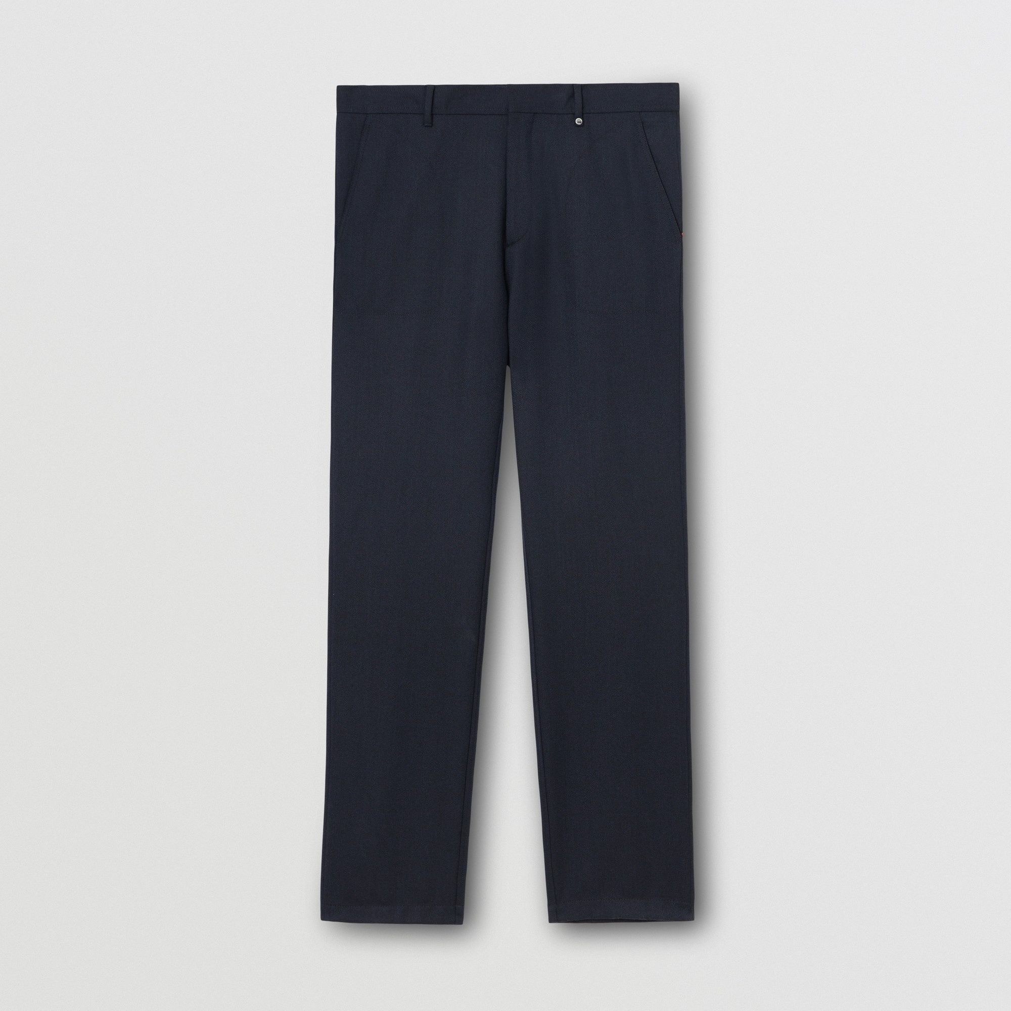 Monogram Motif Wool Tailored Trousers - 1