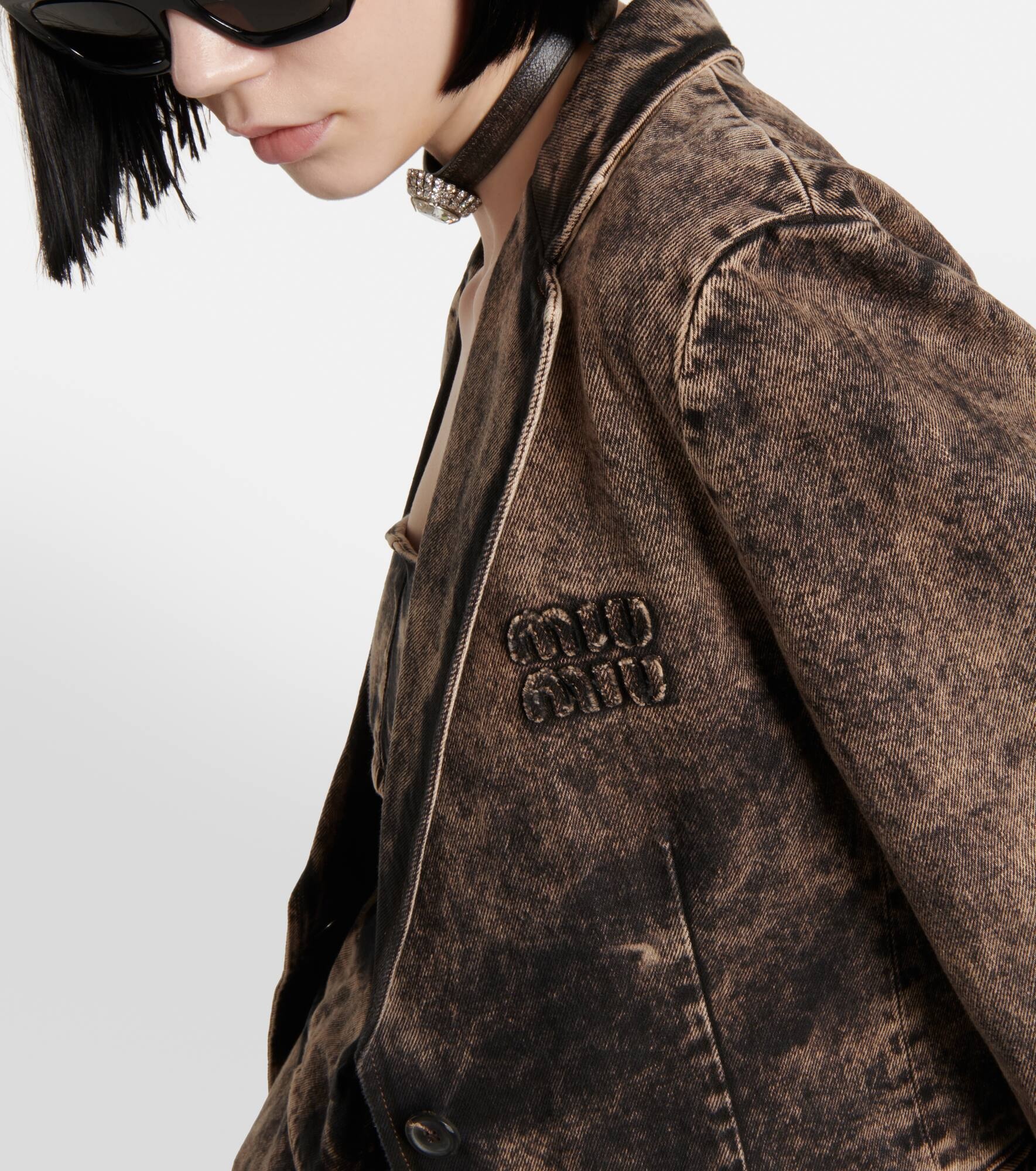 Denim blazer - 4