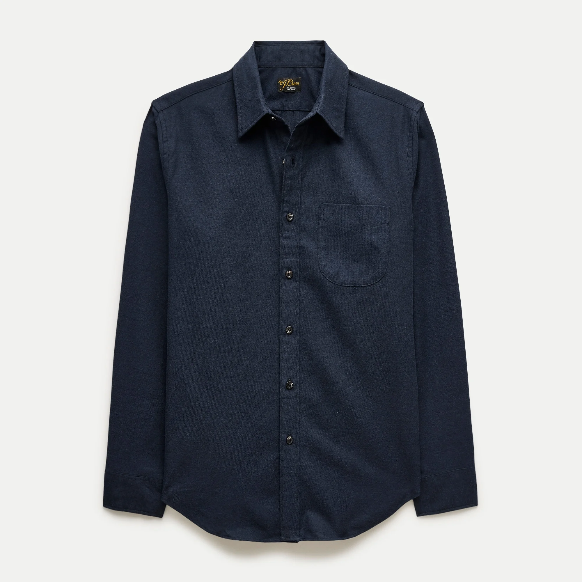 Madison cotton-blend twill shirt - 1