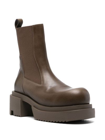 Rick Owens 75mm Beatle Bogun boots outlook