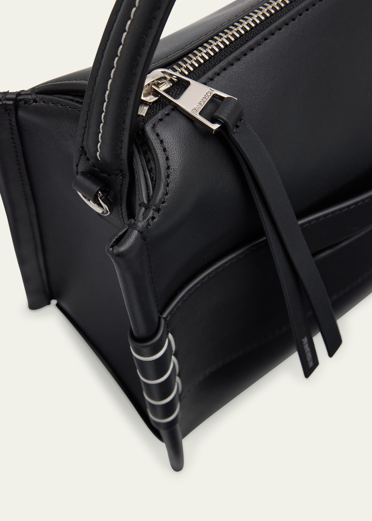 Loafer Medium Calf Leather Crossbody Bag - 5