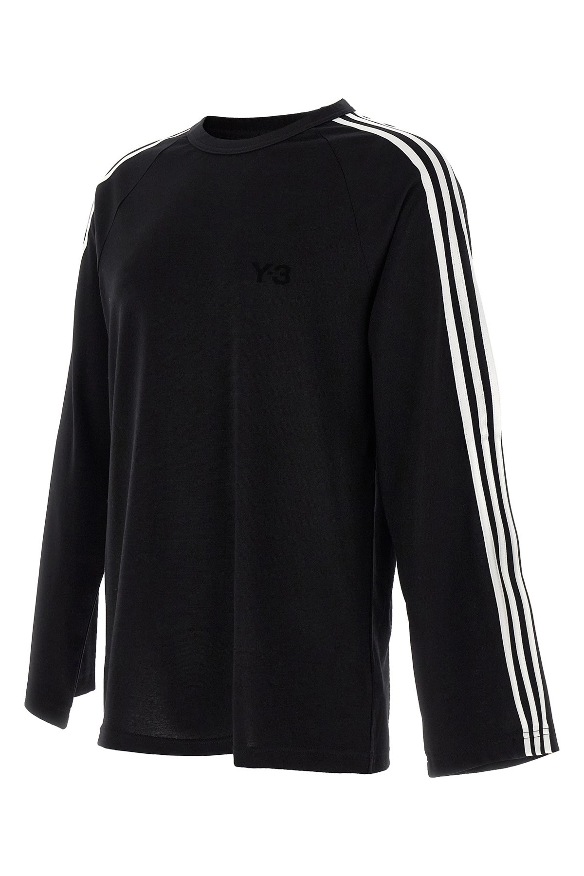 'Y-3 Long Sleeve Tee 3-Stripes' T-shirt - 3