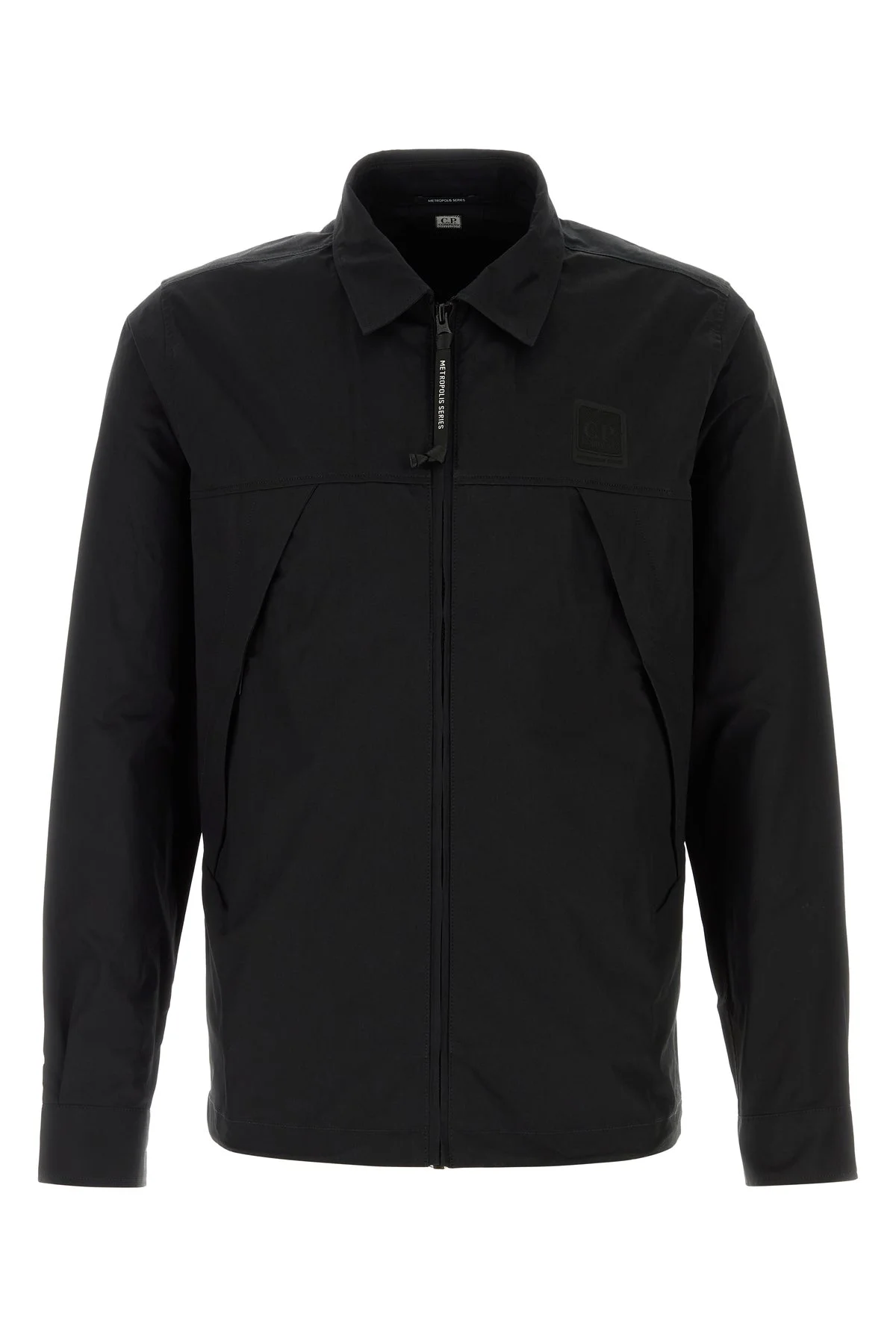 Black gabardine jacket - 1