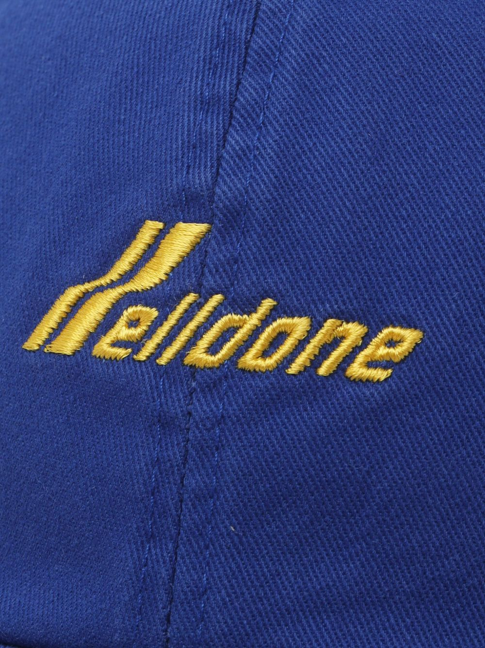 embroidered-logo paint-splatter cap - 4