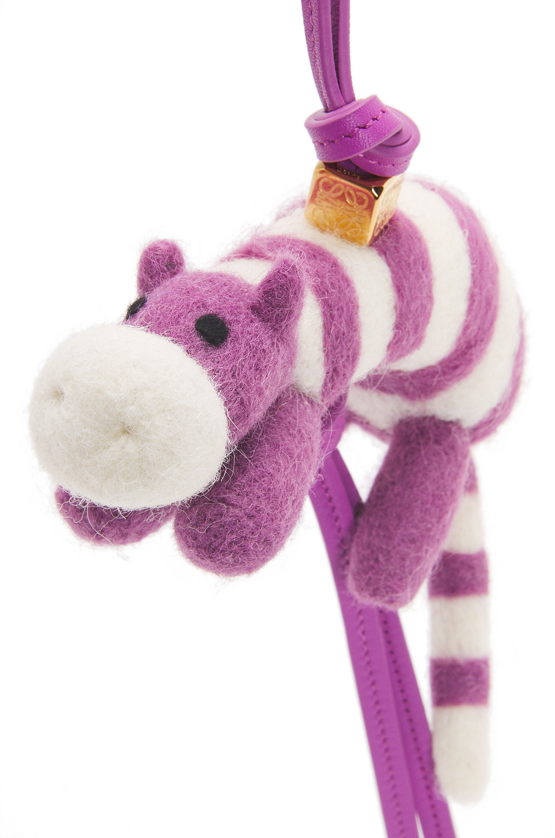 Tiger charm in felt - 2