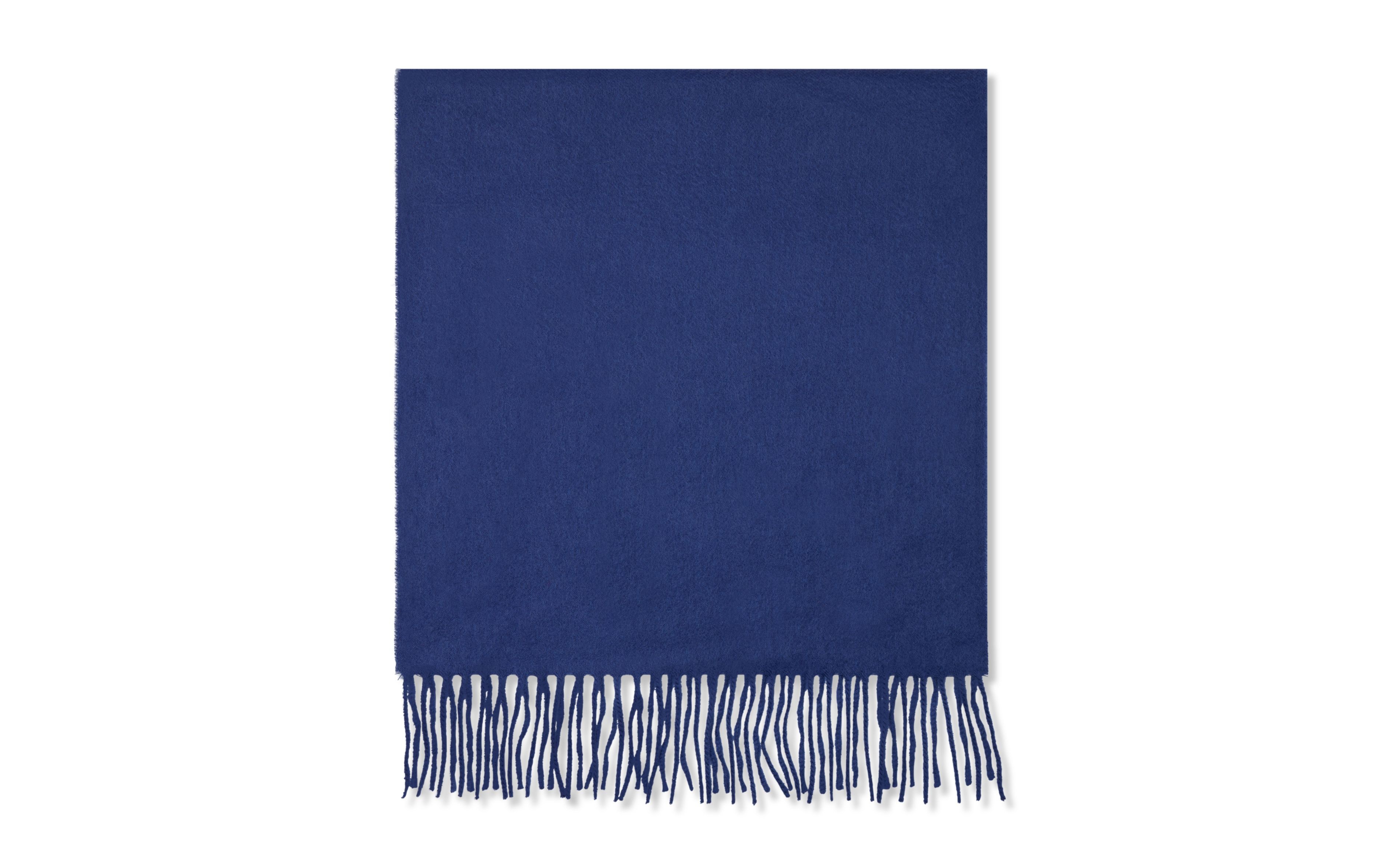 Blue Cashmere Scarf - 1