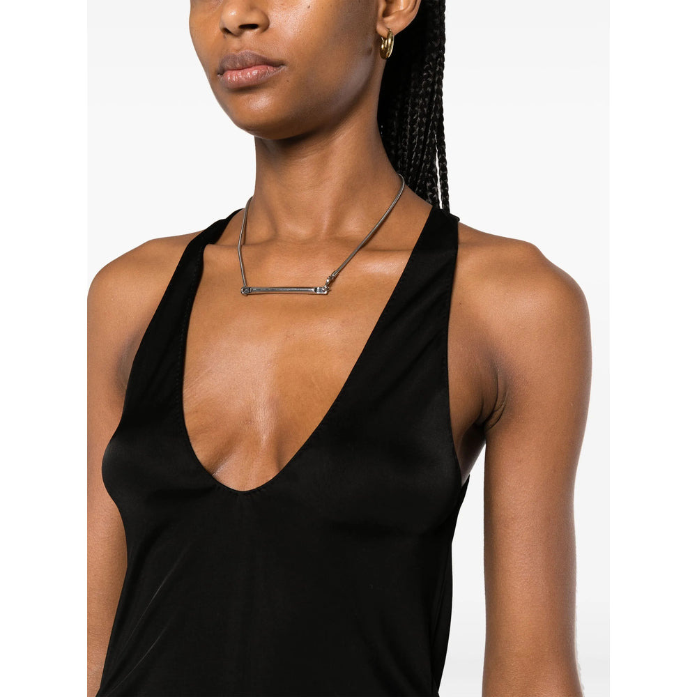 Saint Laurent Black Tops - Vests & Tank Tops Women - 2