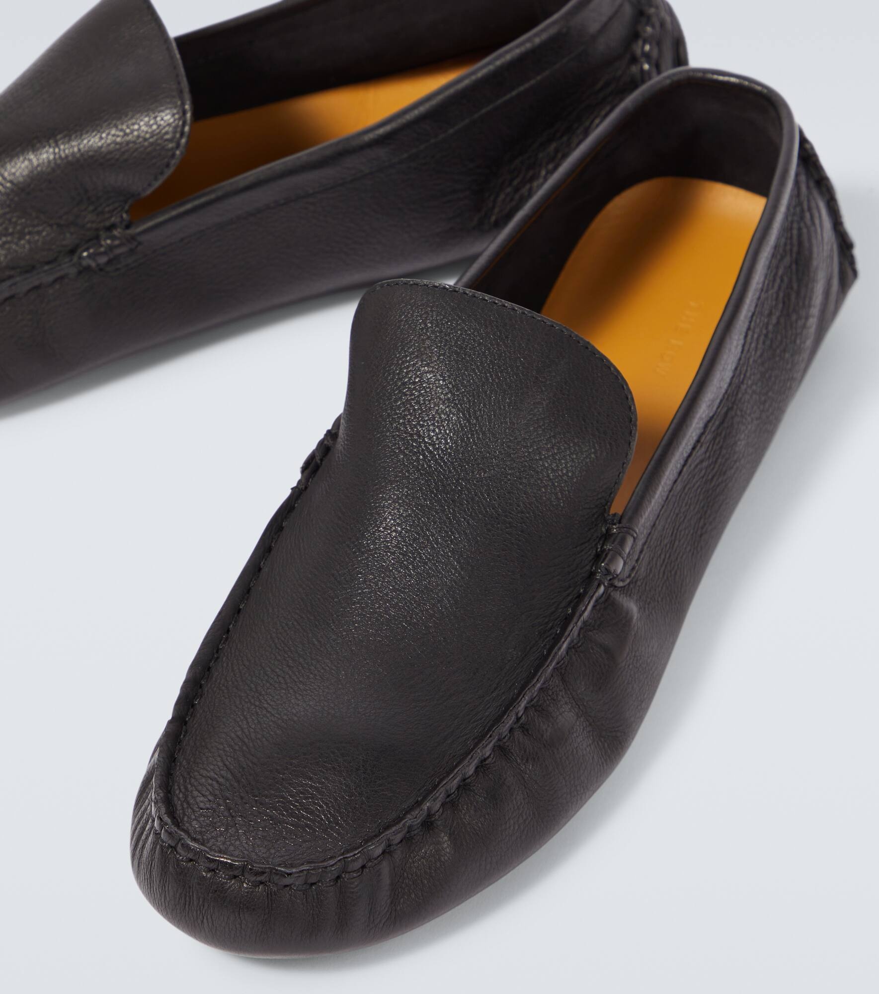 The Row Lucca leather loafers | mytheresa | REVERSIBLE