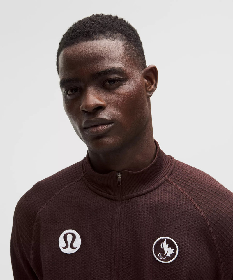 Team Canada Men's Engineered Warmth Half Zip *CPC Logo 4