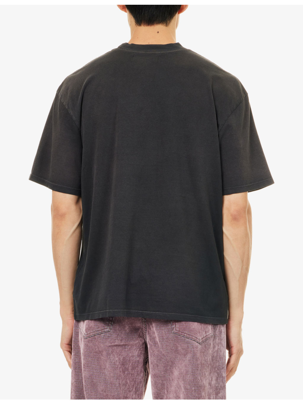 Tagged Boxy-Fit Cotton T-Shirt - 4