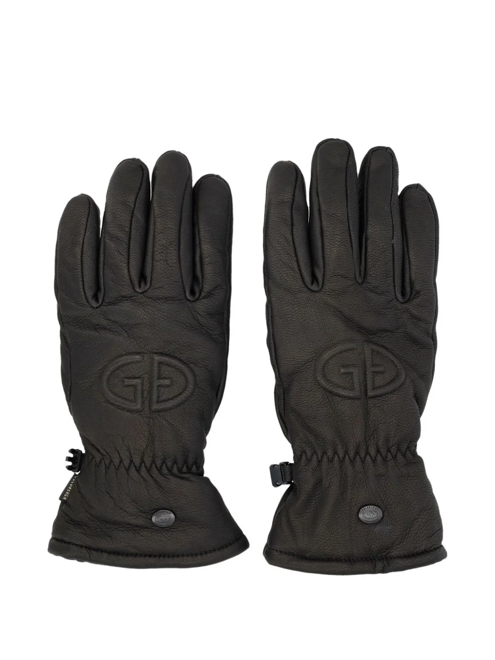 embossed-logo gloves - 1