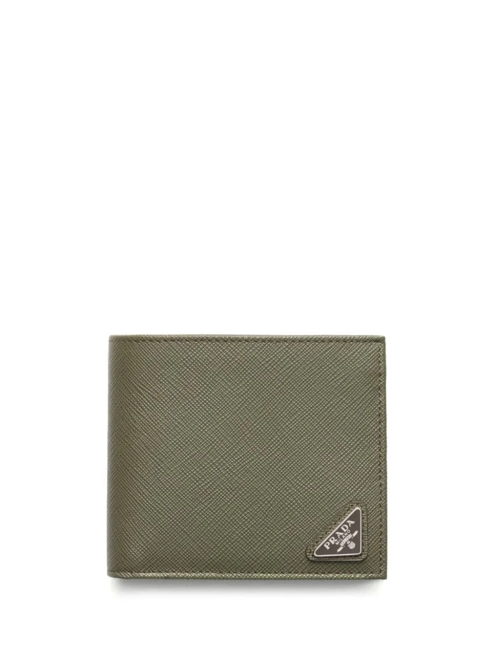 Saffiano leather bi-fold wallet - 1