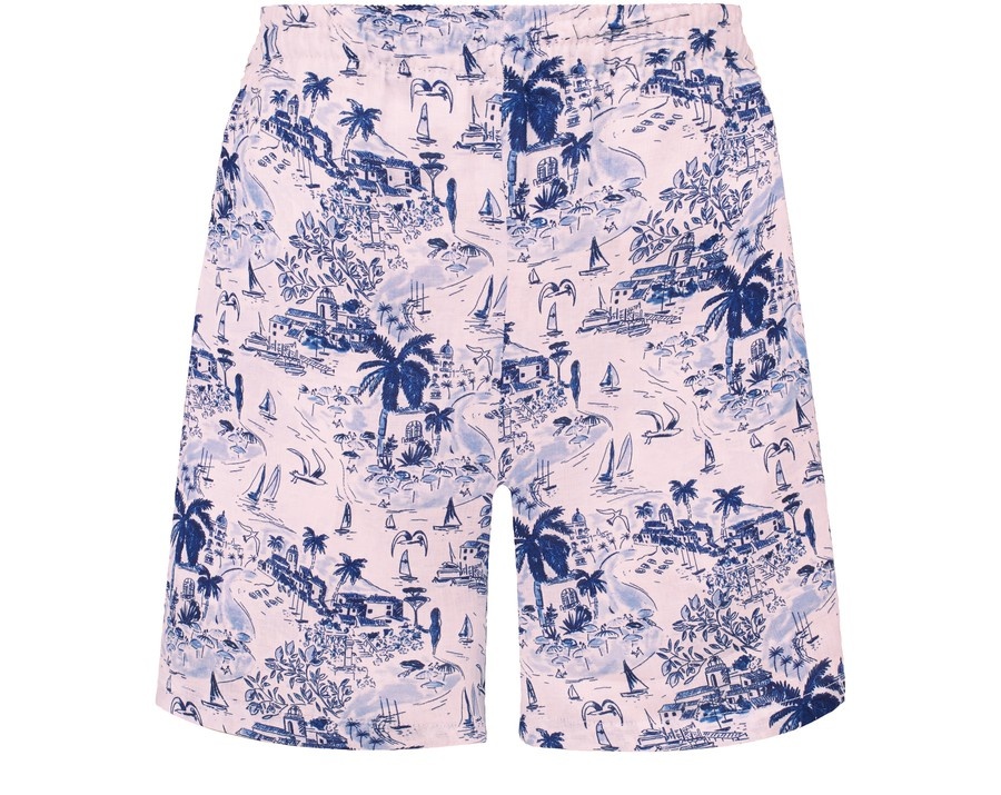 Linen Bermuda Shorts Riviera - 1