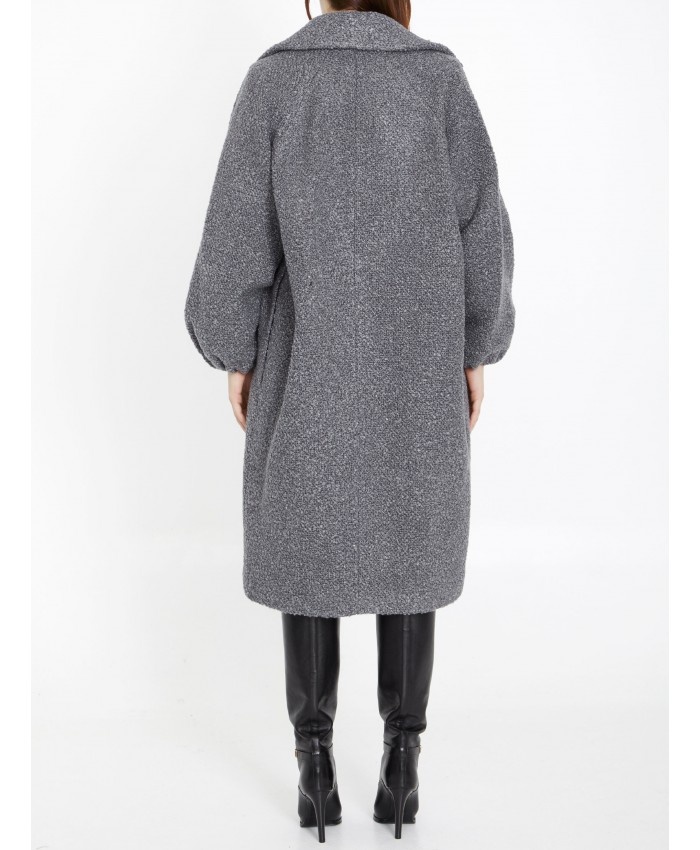 PATOU Bouclé wool coat | leam | REVERSIBLE