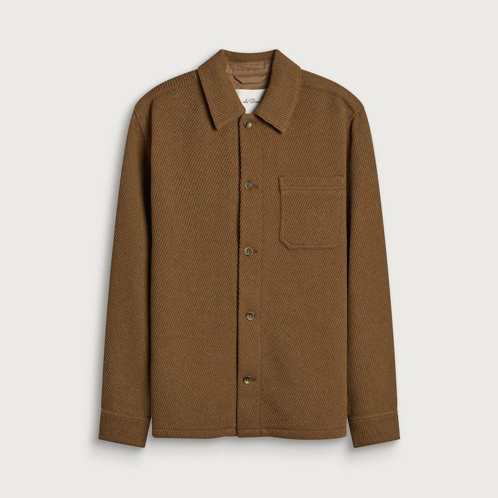 Les Deux Twill Wool Overshirt - 1
