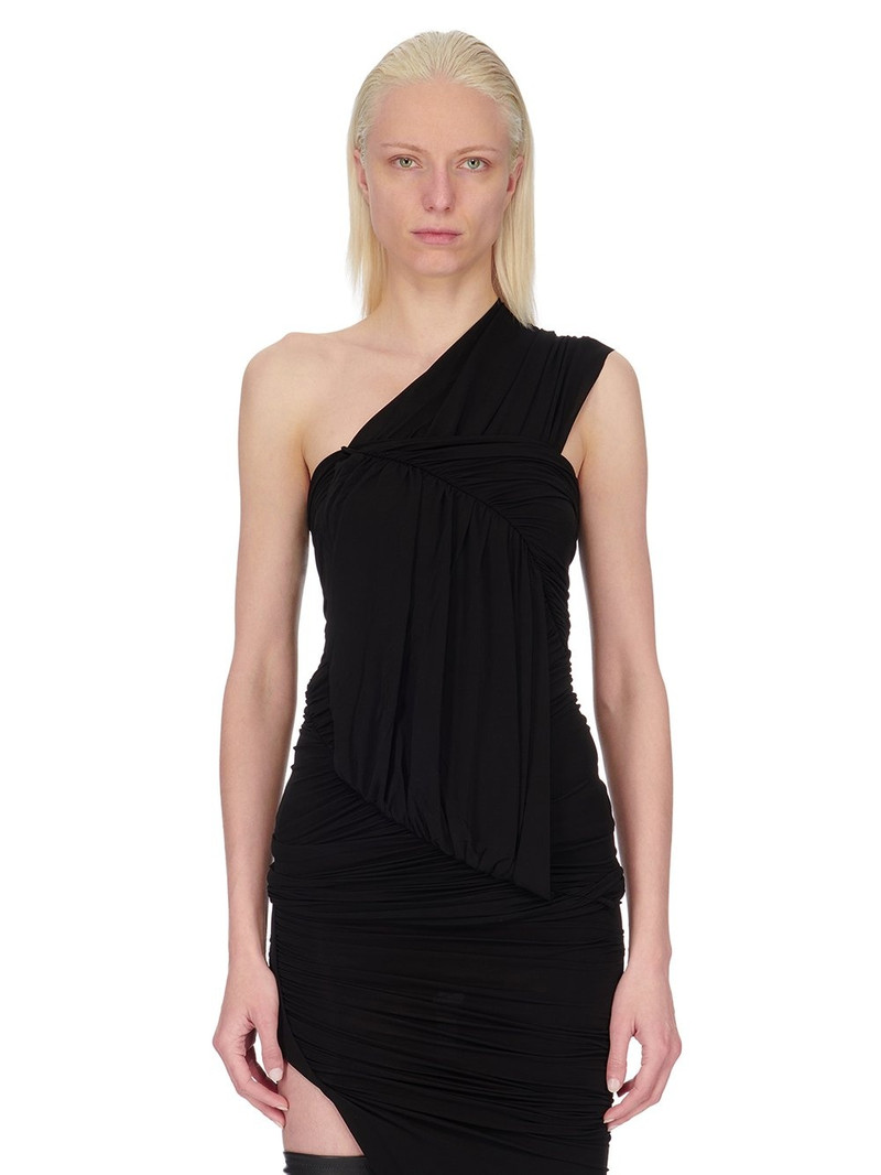 Edfu draped one-shoulder blouse 1