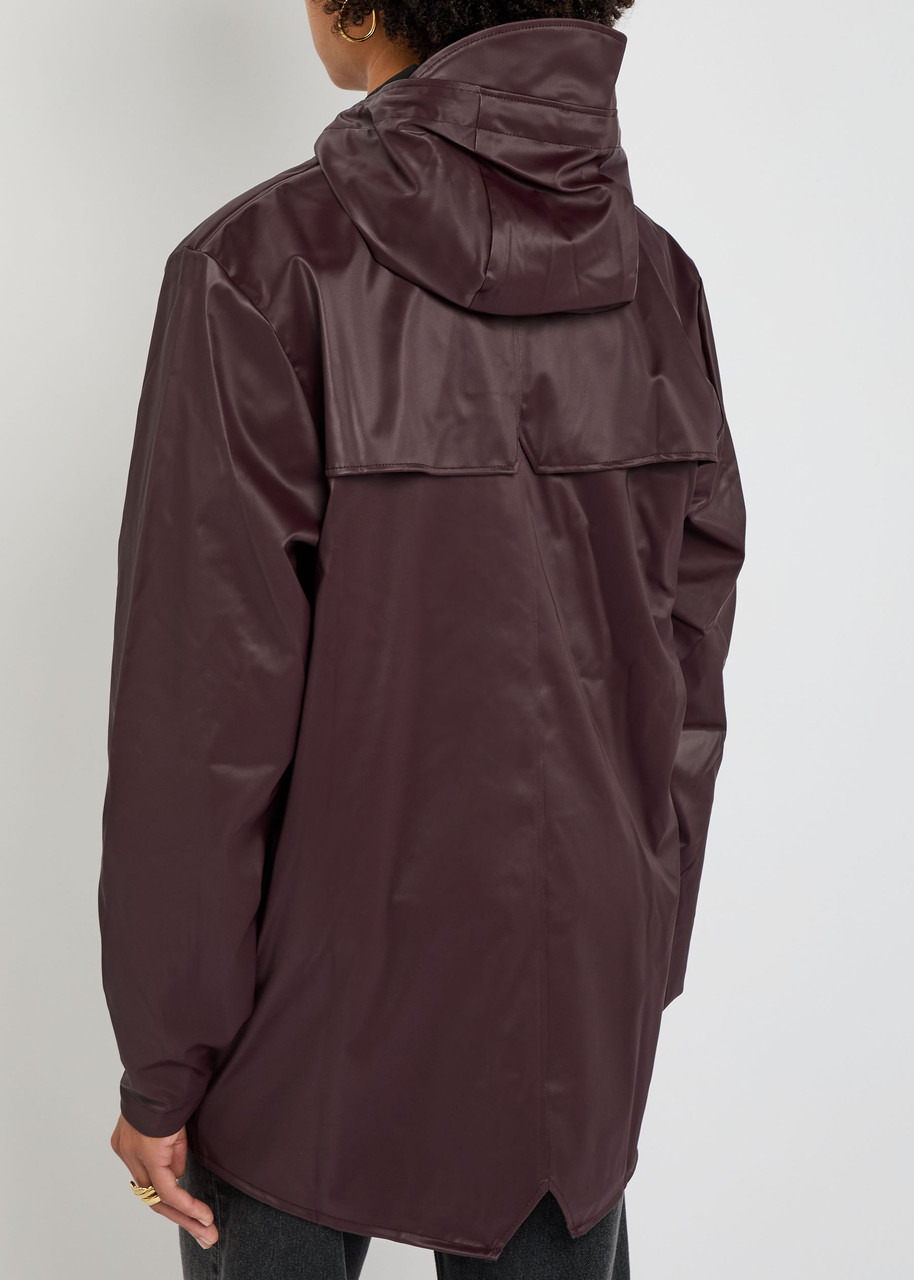 Rains W3 Hooded Rubberised Jacket - 3
