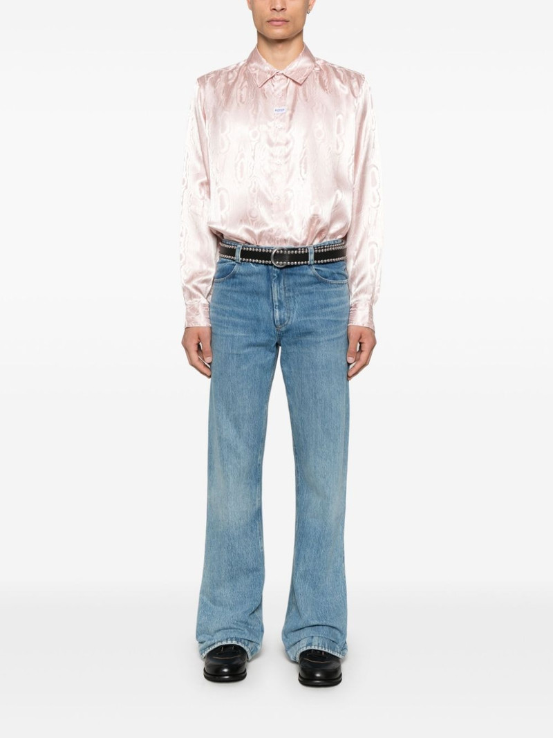 Martine Rose patterned-jacquard shirt outlook