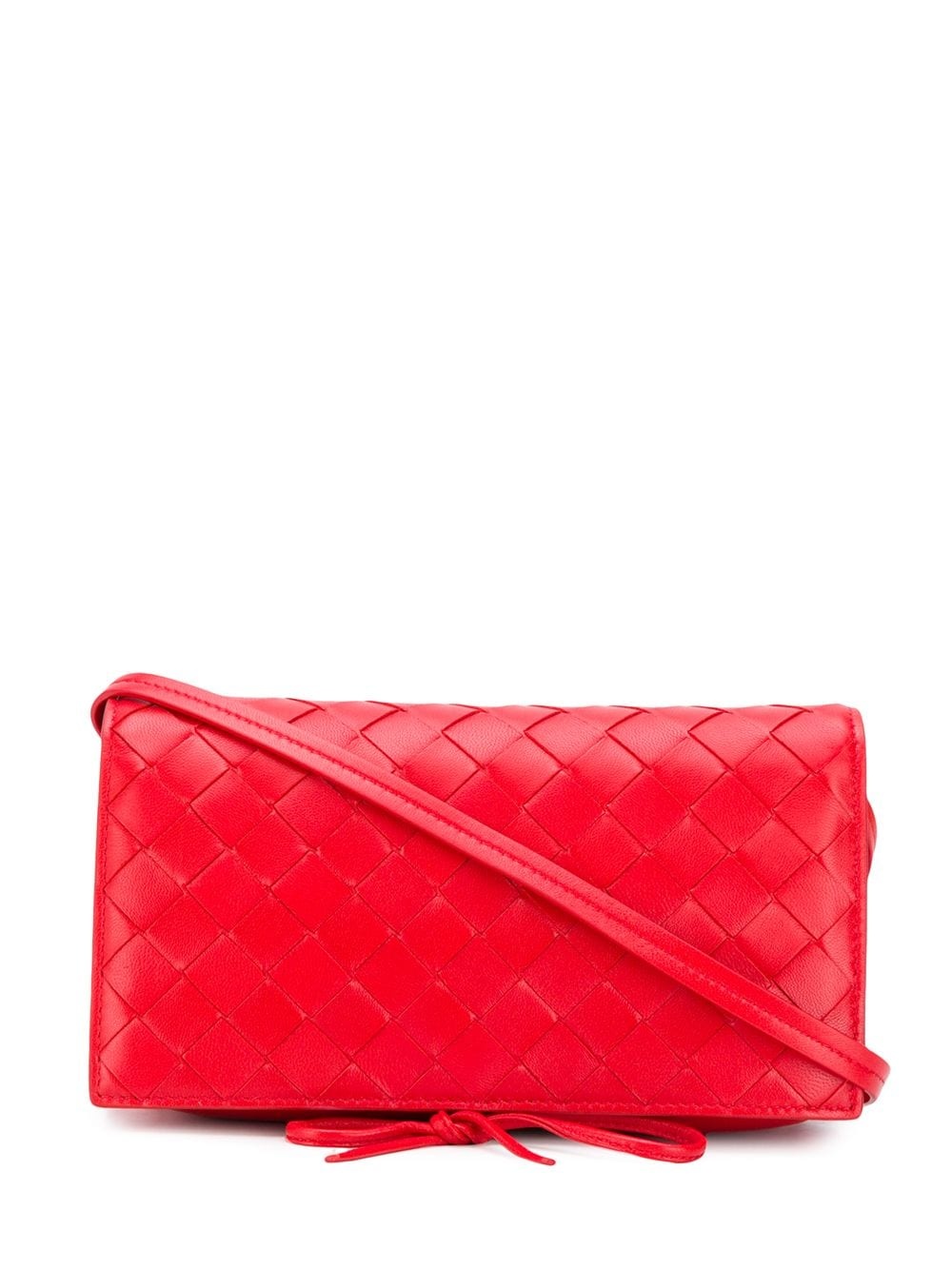 Intrecciato weave clutch - 1